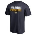 thumbnail image 2 of Men's Navy Nashville Predators Iconic Collection Fade Out T-Shirt, 2 of 3