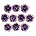 thumbnail image 2 of 10pc cabezas de peonía rativas artificiales DIY boda fiesta en casa ración flores lila Yuyangstore Cabezas de flores, 2 of 8