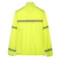 thumbnail image 4 of Maqroz Men's Reflective Sun Protection Jacket Lightweight Breathable Full Zip Jackets Long Sleeve Outdoor Workwear with Pockets, 4 of 8
