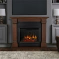 thumbnail image 2 of Real Flame Callaway 63" Wood Grand Electric Fireplace in Chestnut Oak, 2 of 8