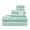 Aqua, variant on WelHome Premium Performance 6 Piece Towel Set, 100% Cotton, 600 GSM, 2 Soft Bath Towels 30" x 54", 2 Hand Towels, 2 Washcloths, Popcorn Texture, Aqua, Hotel & Spa Thick Towels for Bathroom