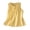 Yellow, variant on Womens Tank Tops Tie Front Gathered Sleeveless Round Neck Casual Loose Fit Summer Blouse, M-2XL