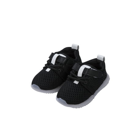 

luethbiezx Infant Baby Kids LED Shoes Light Up Luminous Sport Trainers Sneakers
