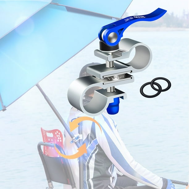 1pc Fishing Chair Umbrella Holder, Aluminum Alloy 360° Gear