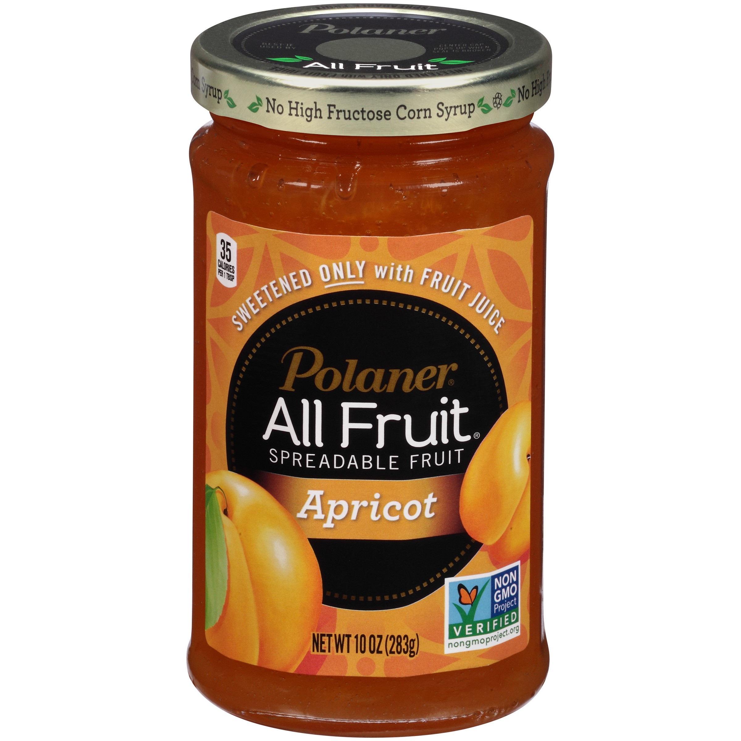 Polaner® All Fruit® Apricot Spreadable Fruit 10 oz. Jar
