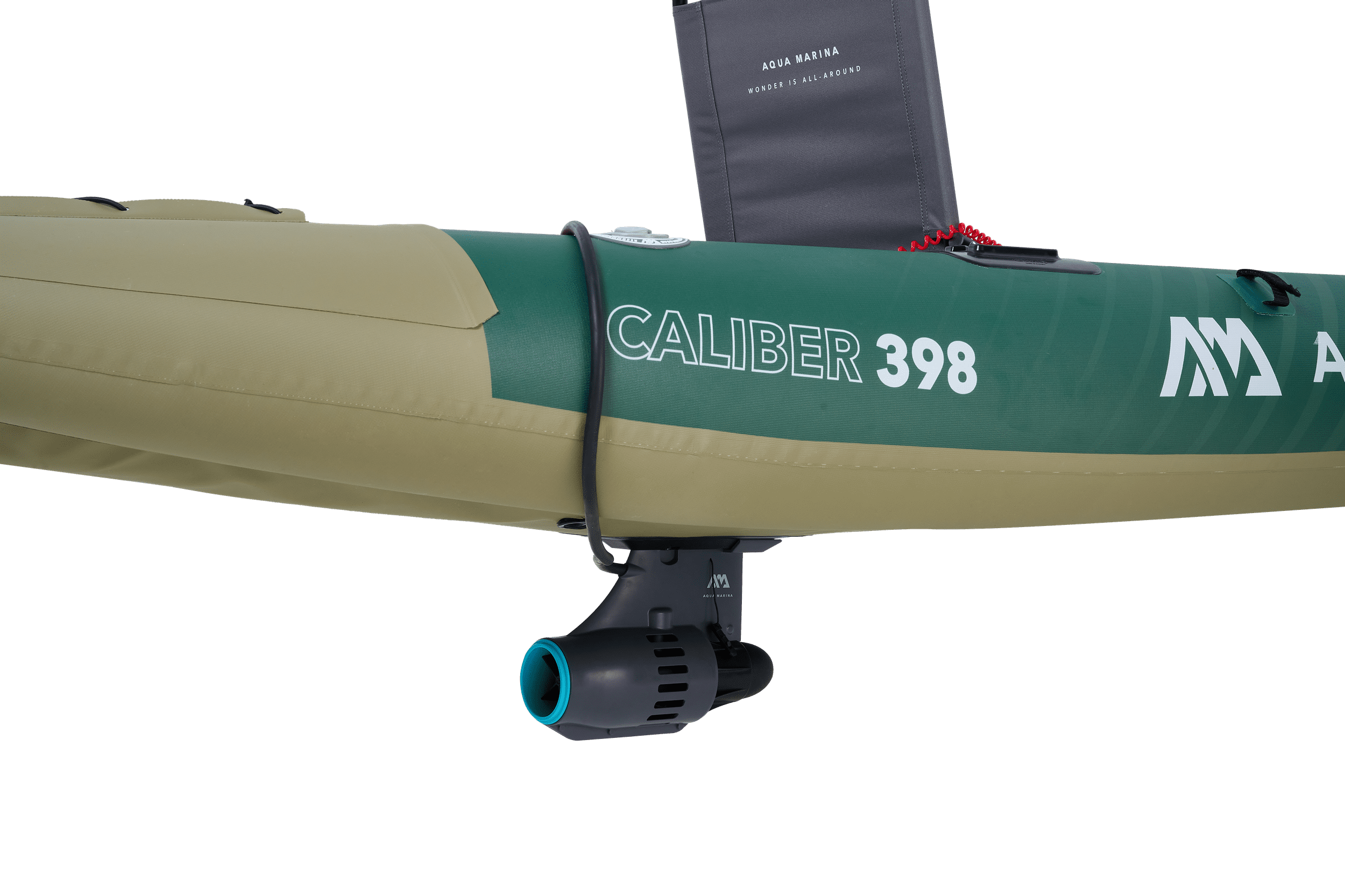 Aqua Marina Caliber Angling Kayak, 1/2-Person, DWF Deck, 396 Lb Capacity