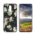 thumbnail image 1 of Compatible with LG Solo LTE Phone Case, Floral 113 Case Men Women, Flexible Silicone Shockproof Case for LG Solo LTE, 1 of 1