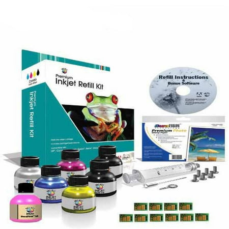 1000ML Universal Cyan Dye ink Refill Ink kit For Brother Inkjet Printer all models CISS