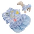 thumbnail image 4 of Dog Tang Suit, Decorative  Embroidered Snap Style Button Loose  For Cat S,M,L,XL, 4 of 8