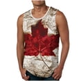 thumbnail image 1 of LSLJS Men Casual Fashion Gradation Printing Pullover Round Neck Sports Tank Tops, Mens Tank Tops Workout Shirts, 1 of 4