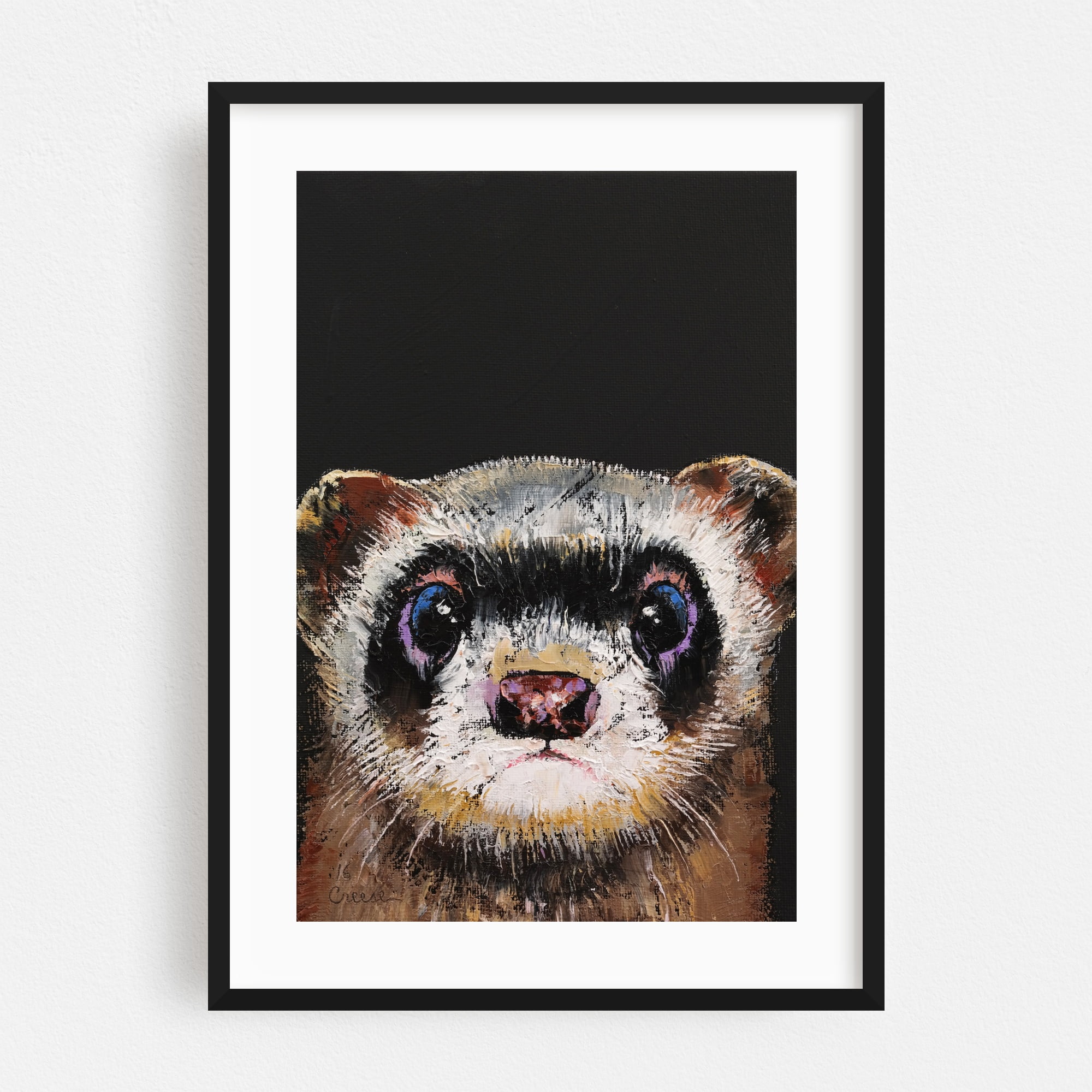 8x10 GLOSSY Photo Picture Ferret Relaxing 8 x 10 
