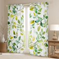 thumbnail image 2 of Castle Fairy Leaves Black Out Curtains,Gradient Curtains Pack of 2 (42x63 Each), 2 of 6