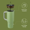 Owala Stainless Steel Triple Layer Insulated Travel Tumbler with Spill