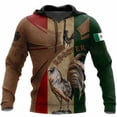 thumbnail image 4 of Sudadera con capucha mexicana para hombre, sudadera con estampado 3D de gallo mexicano, camisetas gráficas de otoño, sudadera con capucha de manga larga para hombre, 4 of 4