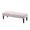 Pink Paw Prints, variant on CHAQLIN Floral Anti-Stain Bench Covers, Stain Resistant Polyester Spandex Dining Room Bench Slipcover for Hotel Living Room