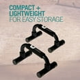 thumbnail image 2 of Warrior Pushup Bars - Black, 2 of 5