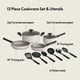 thumbnail image 2 of Juego de utensilios de cocina BELLA, 12 piezas, EverGood, cerámica antiadherente, 2 of 7