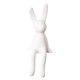 thumbnail image 4 of Figuras de conejo sentado de cerámica, esculturas de animales para estanterías de hoteles y oficinas. L blanca, 4 of 9