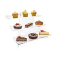 thumbnail image 2 of Restaurantware-Clear Tek 15.8 x 15.8 x 5.9 Inch Dessert Display Stand, 1 Premium Cupcake Holder For Parties - 3 Tiers, Sturdy, Clear Buffet Riser For Cupcake, Serve Appetizer Or Dessert, 2 of 4