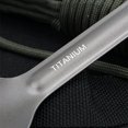 thumbnail image 2 of Xingzhi Titanium Camping Travel Outdoor Picnic Tableware Ultralight Portable Spork, 2 of 9