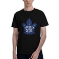 thumbnail image 1 of Toronto Maple Leafs Fashion Men'S Short Sleeve T-Shirt Black Large, 1 of 5