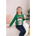 thumbnail image 5 of Aideaone Girls Boys Christmas Sweatshirts Unisex Funny Xmas Print Pullover Inner Fleece Long Sleeve Top Shirt 5-12 Years, 5 of 7