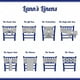 thumbnail image 5 of Lazos de satén para sillas - 20 piezas para decoración de bodas, banquetes, fiestas y eventos, 5 of 5