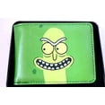 thumbnail image 2 of Rick and Morty Bi-Fold Wallet Pickle Rick Green by Buckle Down in Tin Box with Clear ID window, 2 of 10