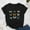 Black, variant on ALLLIST Summer Tops for Women Crew Neck Black T-Shirts Short Sleeve Trendy Butterfly Shirts Clothing for Women