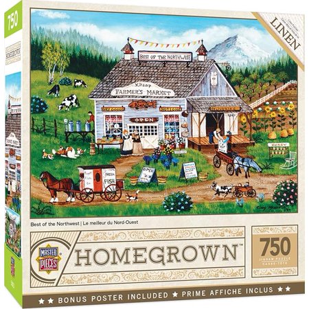 Masterpieces 750 Piece Jigsaw Puzzle For Adults and Family - Best Of The Northwest - 18"x24"