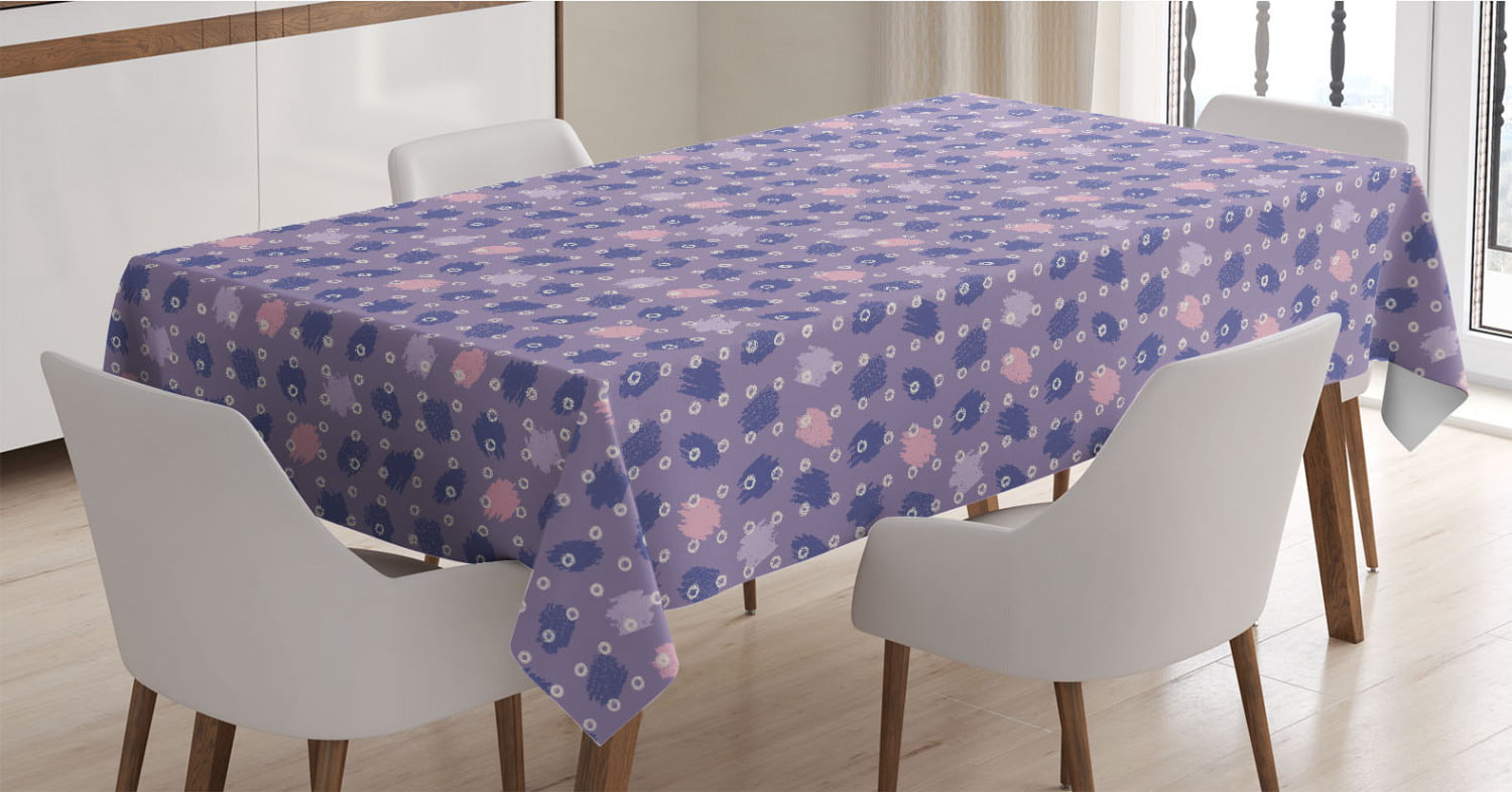 Paint Tablecloth Paintbrush, Small Accent Table Covers