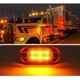 thumbnail image 1 of 10 Pcs 6 Leds Truck Trailer Front Rear Led Side Marker Lightyellow, 1 of 1