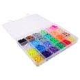 thumbnail image 1 of WHAMVOX Clay Beads Set Assorted Color Flat Round Bohemian Style 1 Set, 1 of 5