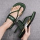thumbnail image 2 of Sandalias para hombre, chanclas, zapatillas planas informales para hombre, zapatos de playa para exterior, sandalias de casa de moda, sandalias suaves antideslizantes con forma de nube, 2 of 6