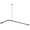 Elements Of Design Ed3145 Shower Accessories Shower Curtain Rods - Bronze