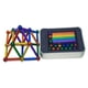 thumbnail image 1 of 63 bloques de construcción magnéticos con caja de hierro para ejercitar la percepción espacial, juguetes magnéticos para niños y adultos., 1 of 12