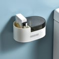 thumbnail image 2 of Ash Tray Detachable Punch-free Abs Wall Mount Self Adhesive Cigarette Tray For Home, 2 of 4