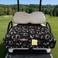 thumbnail image 2 of Xixirimido Golf Cart Seat Cover with 4 Pocket Quilted Golf Cart Seat Blanket Universal Club Car Seats Towel Fits 2-Person Carts Golf Carts Accessories, Celestial Sun Moon Stars, 2 of 8