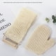 thumbnail image 3 of Toystoory Guantes de Traje de ducha Cáñamo Sisal Bandas para el cabello clásicas amigables con la piel Herramientas de limpieza cómodas Juegos de accesorios de baño Toystoory HA074705-00, 3 of 6