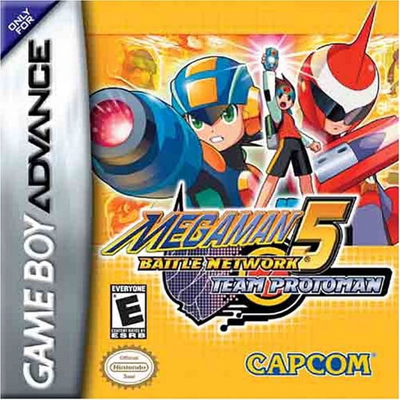 Damaged Box Special - Mega Man Battle Network 5: Team Protoman Gameboy Advance Video Game