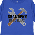 thumbnail image 4 of Inktastic Grandpa Little Helper Boys Long Sleeve Toddler T-Shirt, 4 of 5