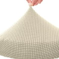 thumbnail image 1 of Opolski Chair Slipcover Elastic Stretchable Polyester Round Washable Stool Cushion for Home, 1 of 8