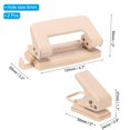 thumbnail image 2 of 1/4" Hole Punch, 2Pcs Handheld Heavy Duty Paper Puncher for Tag DIY Craft, 2 of 6