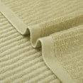 thumbnail image 4 of Unique Bargains Striped Pattern 2 Pack Hand Towels Absorbent and Quick Drying Towel Khaki 13" x 29", 4 of 8