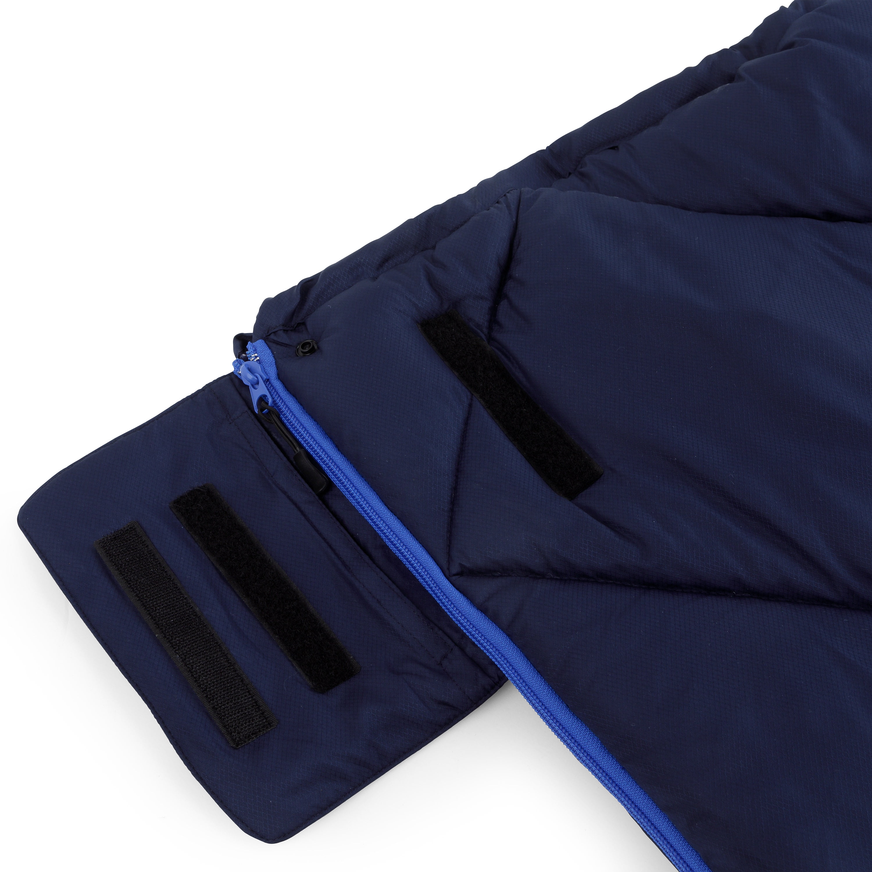 Ozark Trail Brandclub Ozark Trail XL Deluxe 40 Degree Warm Weather Rectangular Adult Sleeping Bag Navy Blue 80 x36