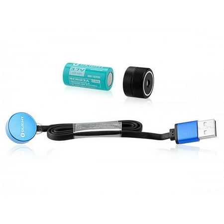 Headlamp Kit - Olight OLIGHT-MCC-H1-KIT Magnetic Charging Cable Kit for the H1 Headlamp