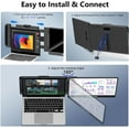 Maxfree S1 Laptop Monitor Extender, 14'' Portable Screen Display, 1080P ...
