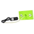 thumbnail image 1 of Calentador calentado de 12V para jaula de pájaros, cable de alimentación de 100cm, adaptador estadounidense de 110V, soporte calefactable de 5W para, 1 of 8
