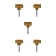 thumbnail image 1 of Scienceny Cepillo de disco de taladro eléctrico, almohadilla de fregado redonda para de coches, accesorios de limpieza para el hogar, accesorio Amarillo 2 pulgadas 5piezas Scienceny CBP257662, 1 of 5