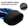 thumbnail image 4 of Golf Club Covers, Blue Jellyfish Sea Premium PU Leather Driver Hybrid Putter Head Covers with Velvet Lining, Waterproof Golf Gifts for Men Women, 4 of 11